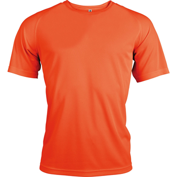Textiel Heren T-shirts met lange mouwen Kariban Proact PA438 Oranje