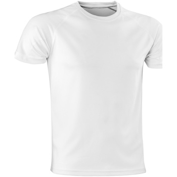 Textiel T-shirts met lange mouwen Spiro Aircool Wit