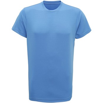 Textiel Heren T-shirts korte mouwen Tridri TR010 Blauw
