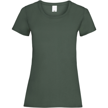 Textiel Dames T-shirts korte mouwen Universal Textiles 61372 Groen