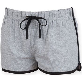 Textiel Dames Korte broeken / Bermuda's Skinni Fit SK069 Zwart