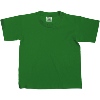 Textiel Kinderen T-shirts korte mouwen B And C TK300 Groen
