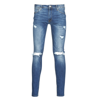 Textiel Heren Skinny jeans Jack & Jones JJITOM Blauw / Medium