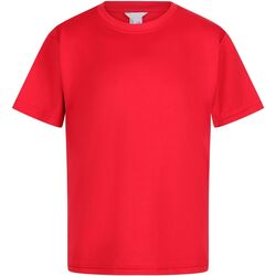 Textiel Kinderen T-shirts korte mouwen Regatta  Rood