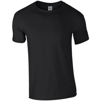 Textiel Heren T-shirts met lange mouwen Gildan GD01 Zwart