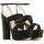 Schoenen Dames Sandalen / Open schoenen Made In Italia - fedora Zwart