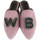Schoenen Dames Sneakers Thewhitebrand Loafer wb pink Roze