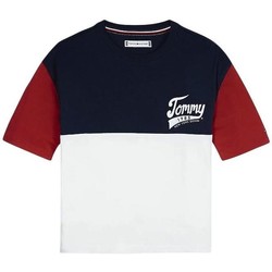 Textiel Meisjes T-shirts korte mouwen Tommy Hilfiger  Multicolor
