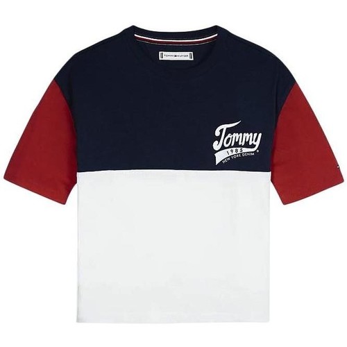 Textiel Meisjes T-shirts & Polo’s Tommy Hilfiger  Multicolour