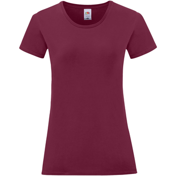 Textiel Dames T-shirts met lange mouwen Fruit Of The Loom 61432 Multicolour