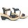 Schoenen Dames Sandalen / Open schoenen Chattawak Compensée 9-MAELLE Noir Zwart