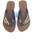 Schoenen Dames Sandalen / Open schoenen Chattawak Tong 9-KALINDA Bleu Blauw