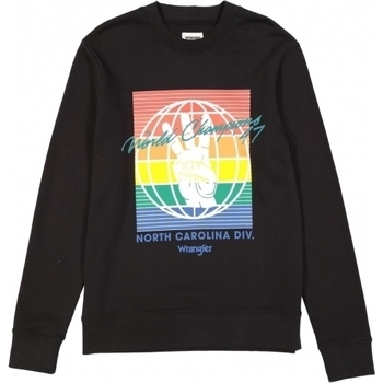 Textiel Heren Sweaters / Sweatshirts Wrangler Sweat  Globe Zwart