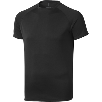 Textiel Heren T-shirts korte mouwen Elevate  Zwart