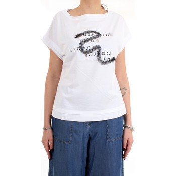 Textiel Dames T-shirts korte mouwen Pennyblack 39715220 Wit