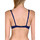 Textiel Dames Bikinibroekjes- en tops Lisca Beugelbadpak topje Dominica Blauw