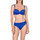 Textiel Dames Bikinibroekjes- en tops Lisca Zwempak top Navarre Beach Blauw