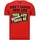 Textiel Heren T-shirts korte mouwen Local Fanatic The Chief Wanted Rood