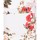 Textiel Dames Jurken Parisian Floral Print Puffed Bodycon Mini Wit