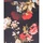 Textiel Dames Jurken Parisian Floral Print Puffed Bodycon Mini Zwart