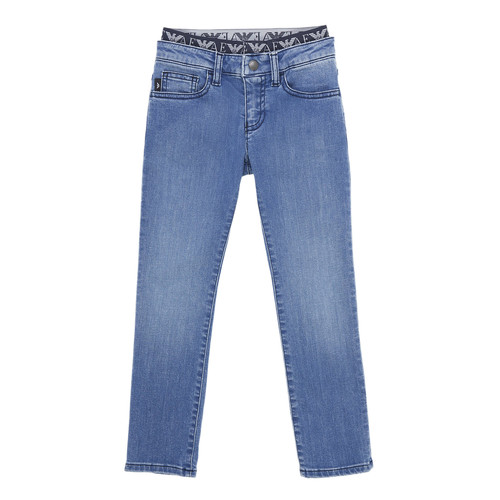 Textiel Jongens Skinny jeans Emporio Armani 6H4J17-4D29Z-0942 Blauw