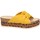 Schoenen Dames Sneakers Bullboxer Bull Boxer sandales jaune 886030F1T Geel