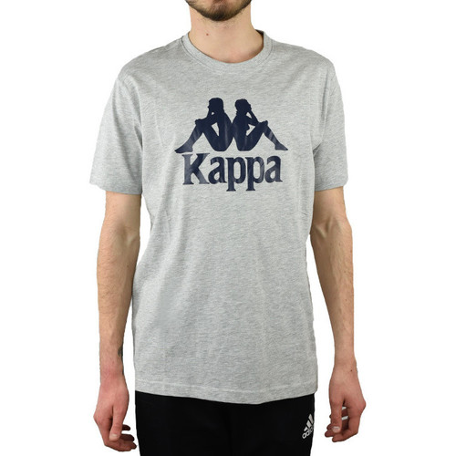 Textiel Heren T-shirts korte mouwen Kappa Caspar T-Shirt Grijs