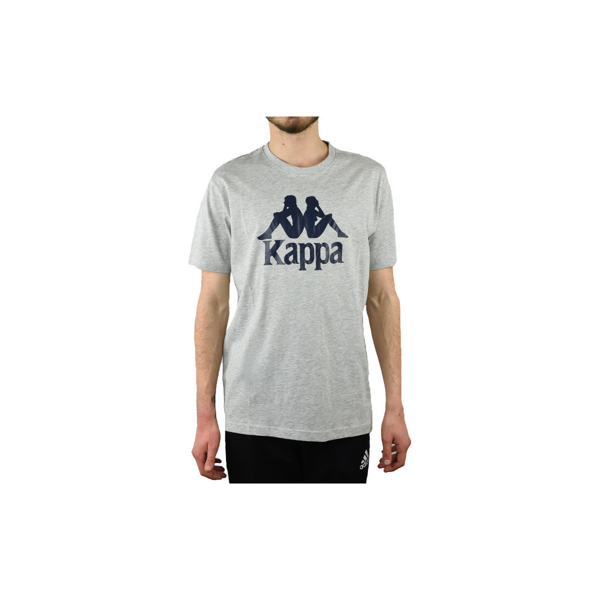 Textiel Heren T-shirts korte mouwen Kappa Caspar T-Shirt Grijs