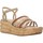 Schoenen Dames Sandalen / Open schoenen Geox D PRIMULA SAND B Bruin