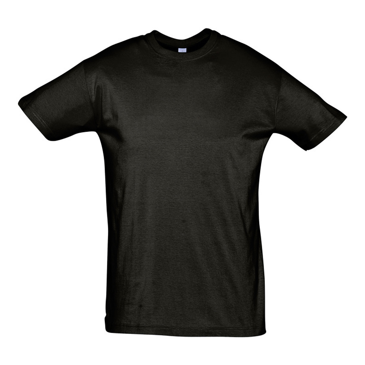 Textiel T-shirts korte mouwen Sols REGENT COLORS MEN Zwart