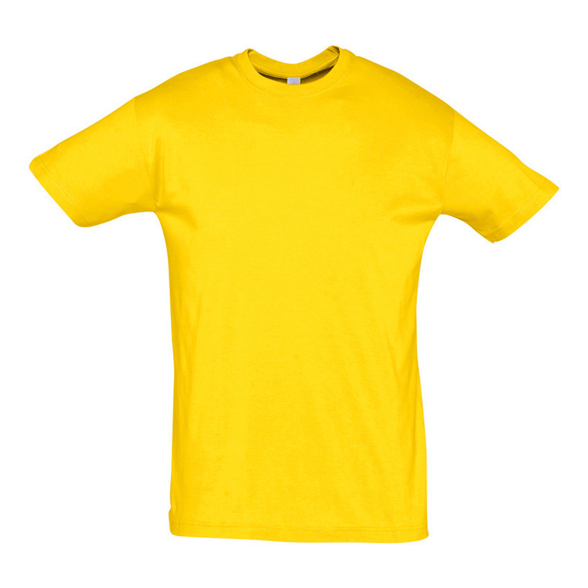 Textiel T-shirts korte mouwen Sols REGENT COLORS MEN Geel