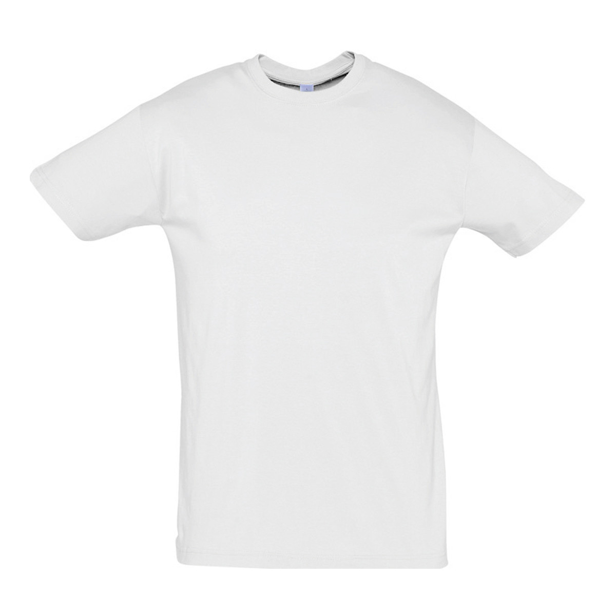 Textiel T-shirts korte mouwen Sols REGENT COLORS MEN Wit