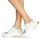 Schoenen Dames Lage sneakers John Galliano 3646 Wit / Goud