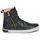 Schoenen Dames Hoge sneakers Blackstone CW96 Zwart