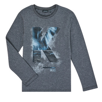 Textiel Jongens T-shirts met lange mouwen Ikks XR10203 Grijs