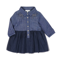 Textiel Meisjes Korte jurken Ikks XR30150 Blauw
