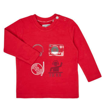 Textiel Jongens T-shirts met lange mouwen Ikks XR10011 Rood