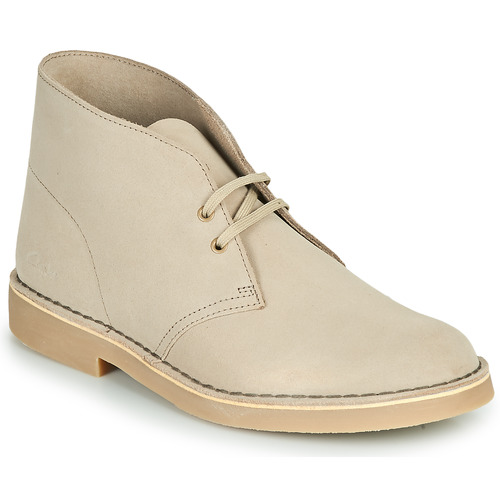 Heren Schoenen voor voor Boots voor Chukka en desert boots Clarks Leer Desert Boots in het Naturel voor heren 