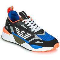 Schoenen Heren Lage sneakers Emporio Armani EA7 XK165 Zwart / Blauw / Oranje