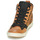 Schoenen Dames Hoge sneakers Pataugas JULIA/PO F4F Cognac / Luipaard