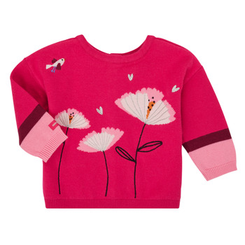 Textiel Meisjes Vesten / Cardigans Catimini CR18033-35 Roze