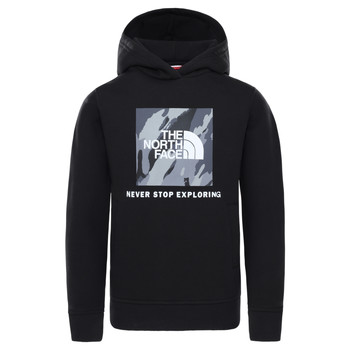 Textiel Jongens Sweaters / Sweatshirts The North Face NEW BOX CREW HODDIE Zwart