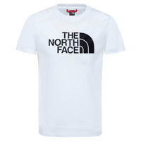 Textiel Jongens T-shirts korte mouwen The North Face EASY TEE Wit