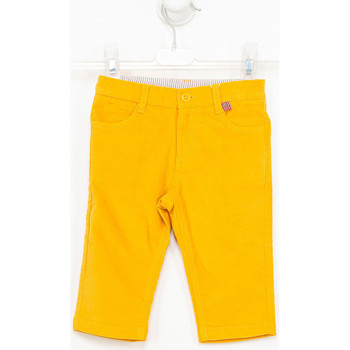 Textiel Kinderen Broeken / Pantalons Tutto Piccolo 3131MOSW17-Y01 Geel