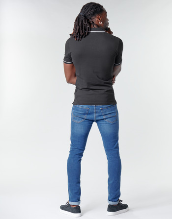 Calvin Klein Jeans TIPPING SLIM POLO Zwart