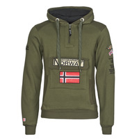 Textiel Heren Sweaters / Sweatshirts Geographical Norway GYMCLASS Kaki