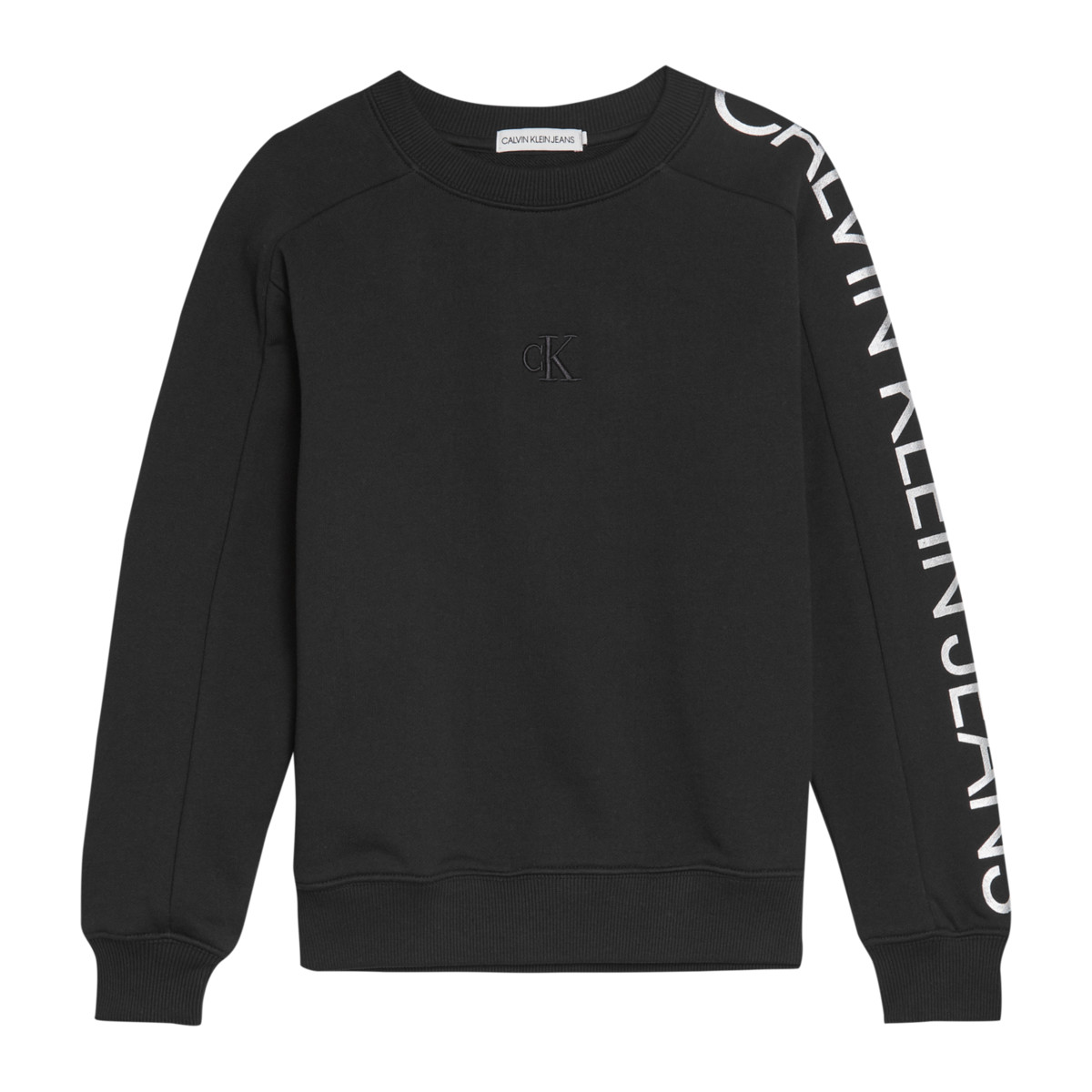Textiel Meisjes Sweaters / Sweatshirts Calvin Klein Jeans IG0IG00691-BEH Zwart