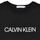 Textiel Jongens T-shirts korte mouwen Calvin Klein Jeans INSTITUTIONAL T-SHIRT Zwart