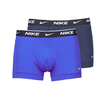 Ondergoed Heren Boxershorts Nike EVERYDAY COTTON STRETCH Blauw / Marine