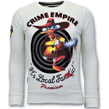 Textiel Heren Sweaters / Sweatshirts Local Fanatic Luxe Crime Empire Wit